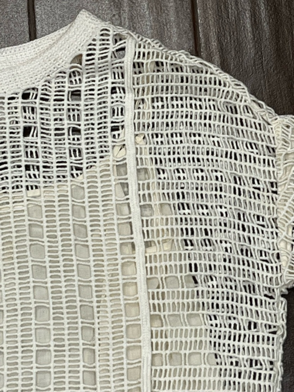 Tory Burch Crochet Top Tunic - S - Picture 3 of 8